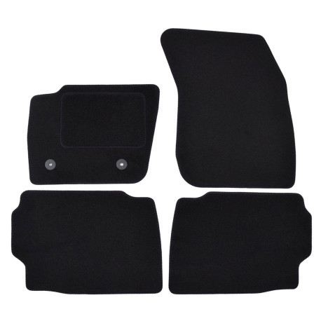 Per modello specifico Premium Black velour car mats for FORD Mondeo 2015-2022 4pcs | race-shop.it