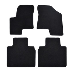 Premium Black velour car mats for DONGFENG Forthing T5 EVO 2020-up 3pcs