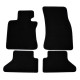 Per modello specifico Premium Black velour car mats for BMW 6 E64 cabrio 2004-2010 4pcs | race-shop.it