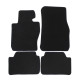 Per modello specifico Premium Black velour car mats for BMW X1 F48 2015-2021 4pcs | race-shop.it