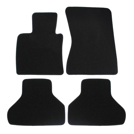 Per modello specifico Premium Black velour car mats for BMW X5 E70 2007-2012 4pcs | race-shop.it