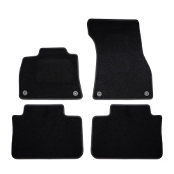 Premium Black velour car mats for AUDI Q8 e-tron 2023-up 4pcs