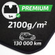 Per modello specifico Premium Black velour car mats for AUDI TT 8S coupe 2015-up 2pcs | race-shop.it