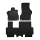Per modello specifico Velour car mats for VOLKSWAGEN VW ID.Buzz 2022-up VAN 3pcss | race-shop.it