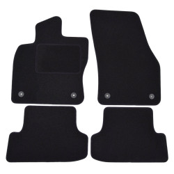 Velour car mats for VOLKSWAGEN VW T-Roc 2017-up 4pcs