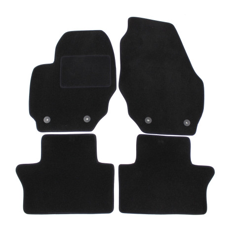 Per modello specifico Velour car mats for Volvo S80 2006-2016 4pcs | race-shop.it