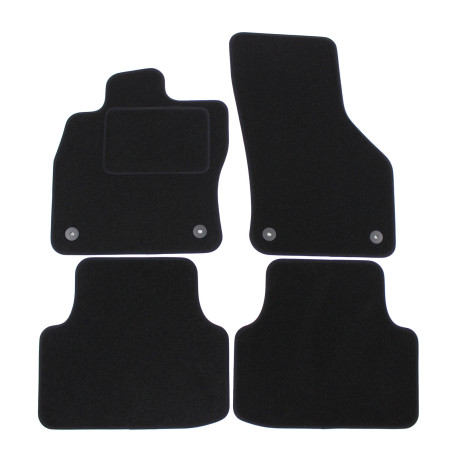 Per modello specifico Velour car mats for Seat Leon 2020-up 4pcs | race-shop.it