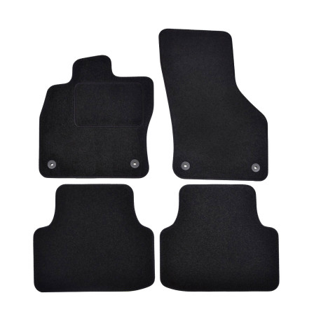 Per modello specifico Velour car mats for Seat Leon 2020-up, Cupra Leon 2020 - up 4pcs | race-shop.it