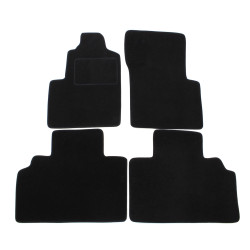 Velour car mats for Renault Espace 2000-2003 4pcs