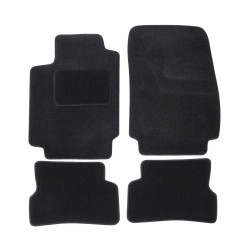 Velour car mats for Renault Clio+Modus 2005-2012 4pcs