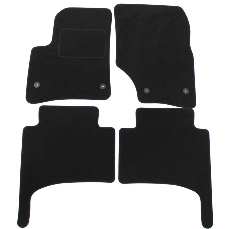 Per modello specifico Velour car mats for Porsche Cayene// VW Touareg 2002-2010 4pcs | race-shop.it