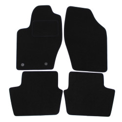 Velour car mats for Peugeot 307 2004-2010 4pcs