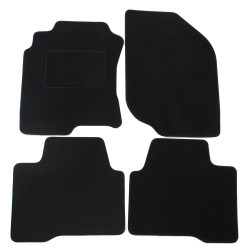Velour car mats for Nissan X-Trail 2001-2007 4pcs