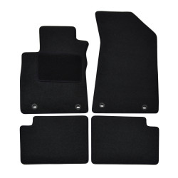 Velour car mats for MG ZS 2021-2024 4pcs