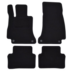Velour car mats for Mercedes GLE W213 2017-2023 4pcs