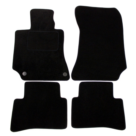 Per modello specifico Velour car mats for Mercedes E W212 2009-2016 4pcs | race-shop.it