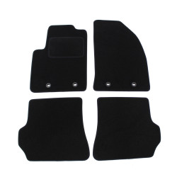 Velour car mats for Ford Fiesta 2003-2008 4pcs