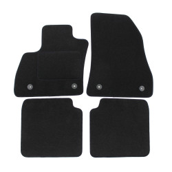 Velour car mats for Fiat 500L 2012-2022 4pcs