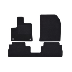Velour car mats for CITROEN Berlingo/ Rifter/ Combo/ PROACE CITY 2018-up 3pcs