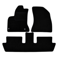 Velour car mats for Citroen C4 Picaso 2006-2013 3pcs