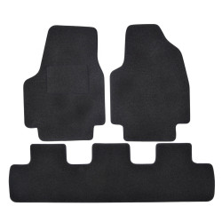 Velour car mats for Citroen Jumpy 1994-2007 3pcs