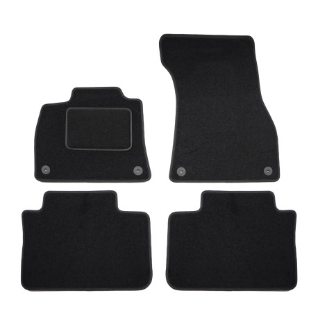 Per modello specifico Velour car mats for Audi e-tron 2019-up 4pcs | race-shop.it