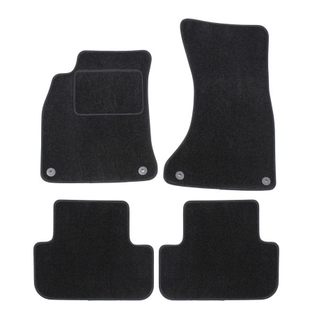 Per modello specifico Velour car mats for Audi A5 2008-2016 4pcs | race-shop.it