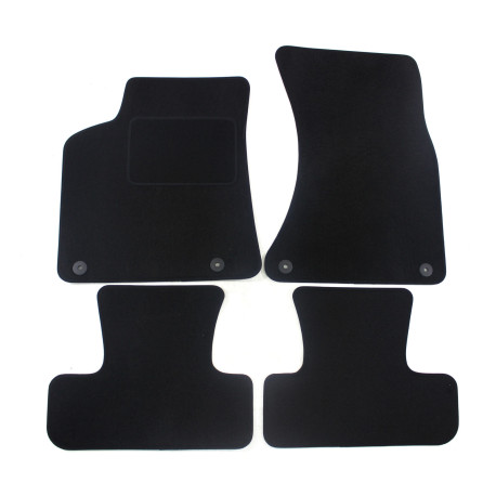 Per modello specifico Velour car mats for Audi Q5 2008-2015 4pcs | race-shop.it