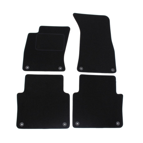 Per modello specifico Velour car mats for Audi A8 2002-2010 4pcs | race-shop.it