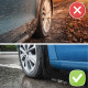 Paraspruzzi Mud flaps for Land Rover Discovery 5 L462 2017-up 4pcs | race-shop.it