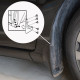 Paraspruzzi Mud flaps for Land Rover Discovery 5 L462 2017-up 4pcs | race-shop.it