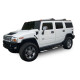 Pedane laterali Stainless steel side bars for Hummer H2 2003-2008 | race-shop.it