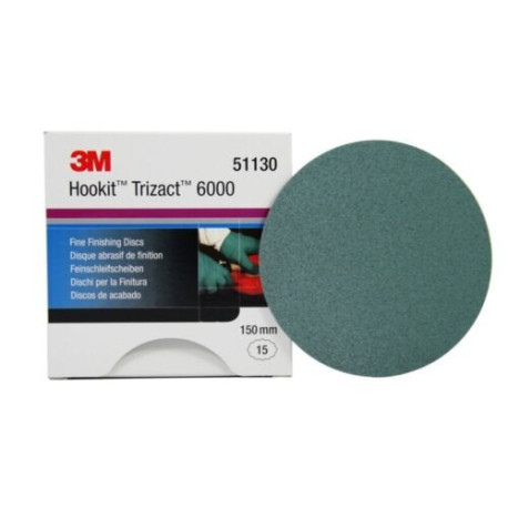 Utensili elettrici/ a batteria 3M Brusný kotúč Trizact D150 P6000 | race-shop.it