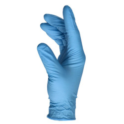 Finixa Guanti monouso in nitrile blu taglia M/8 100 pezzi