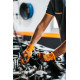 Guanti Grippaz 246 Guanti antiscivolo in nitrile arancione taglia XL/10 - 50 pezzi | race-shop.it