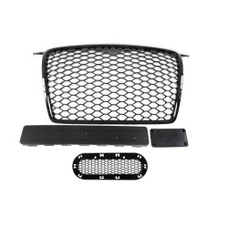 RACES griglia per Audi A3 8P RS-Style Bright 05-09, nero DANNEGGIATO