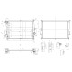 Radiatori da competizione Radiatore in alluminio per BMW E46 316-330i/d | race-shop.it