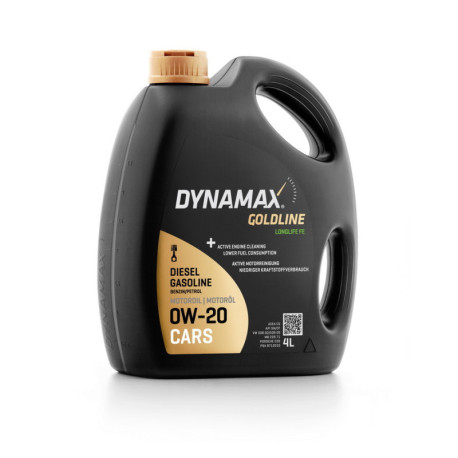Oli per motori Olio motore DYNAMAX GOLDLINE LONGLIFE FE 0W20 4 L | race-shop.it