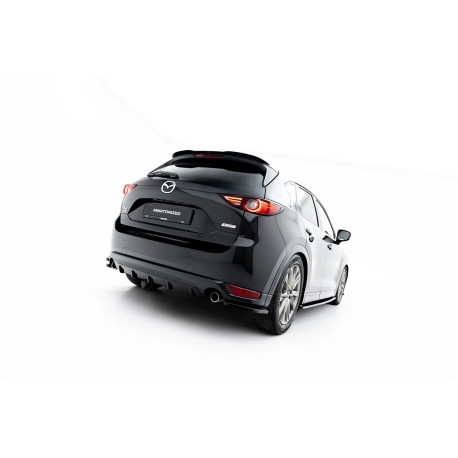 Body kit e accessori visivi MAXTON DESIGN diffusore posteriore per Mazda CX-5 Mk2, nero lucido | race-shop.it