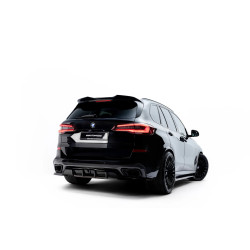 MAXTON DESIGN estensione spoiler 3D per BMW X5 M-Pack G05 / G05 Facelift, nero lucido