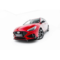 Front Splitter V.1 + Flaps Hyundai I30 N-Line Wagon Mk3 Facelift