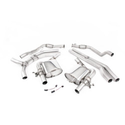 Milltek Cat-back exhaust (louder) for Audi RS5 2.9 V6 Turbo Coupe (B9.5) (non-GPF) 2019+ - Titanium tips