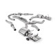 Milltek Cat-back exhaust resonated for Audi RS7 4.0 V8 bi-turbo (C8) (non-GPF, no OE cutting) 2019+ - Polished tips