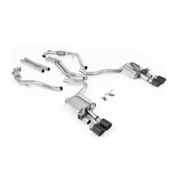 Milltek Cat-back exhaust (louder) for Audi S5 3.0 V6 Turbo Sportback (B9) 2019+ - Carbon tips