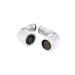 Milltek Large-bore downpipes with sports cats for Audi SQ7 4.0 V8 TT (GPF) 2021-2024
