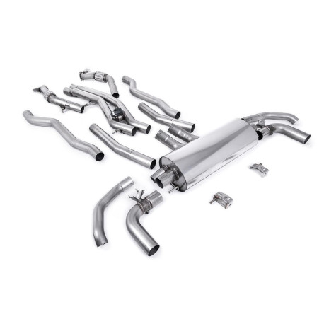 Sistemi di scarico Milltek Milltek GPF-back exhaust for Audi SQ7 4.0 V8 TT (GPF) 2021-2024 - Loudest | race-shop.it