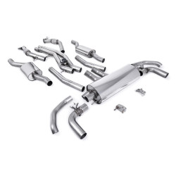 Milltek GPF-back exhaust for Audi SQ8 4.0 V8 Bi-Turbo (GPF) 2020-2024 - Resonated