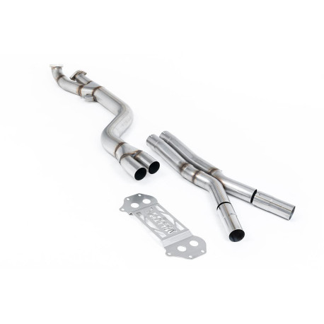 Sistemi di scarico Milltek Milltek Secondary cat bypass non-resonated for BMW M4 (G82) S58 3.0 Turbo (non-GPF) 2021+ | race-shop.it