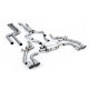 Milltek Downpipe-back exhaust (louder) for BMW X3 X3M/X3M Comp 3.0 (G01) (GPF) 2019-2021 - Titanium tips