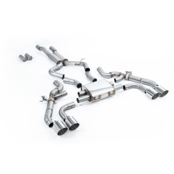 Milltek GPF-back exhaust for BMW X4 X4M/X4M Comp 3.0 (G02) (GPF) 2022+ - Polished tips